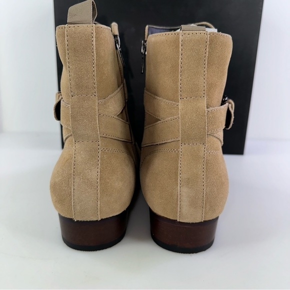 INC International Concepts Men\'s Dario Suede Buckle Boots Beige New Size 10.5M main image 7
